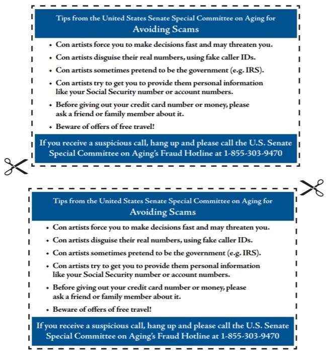 Tips to Avoid Scams 2019-10-31
